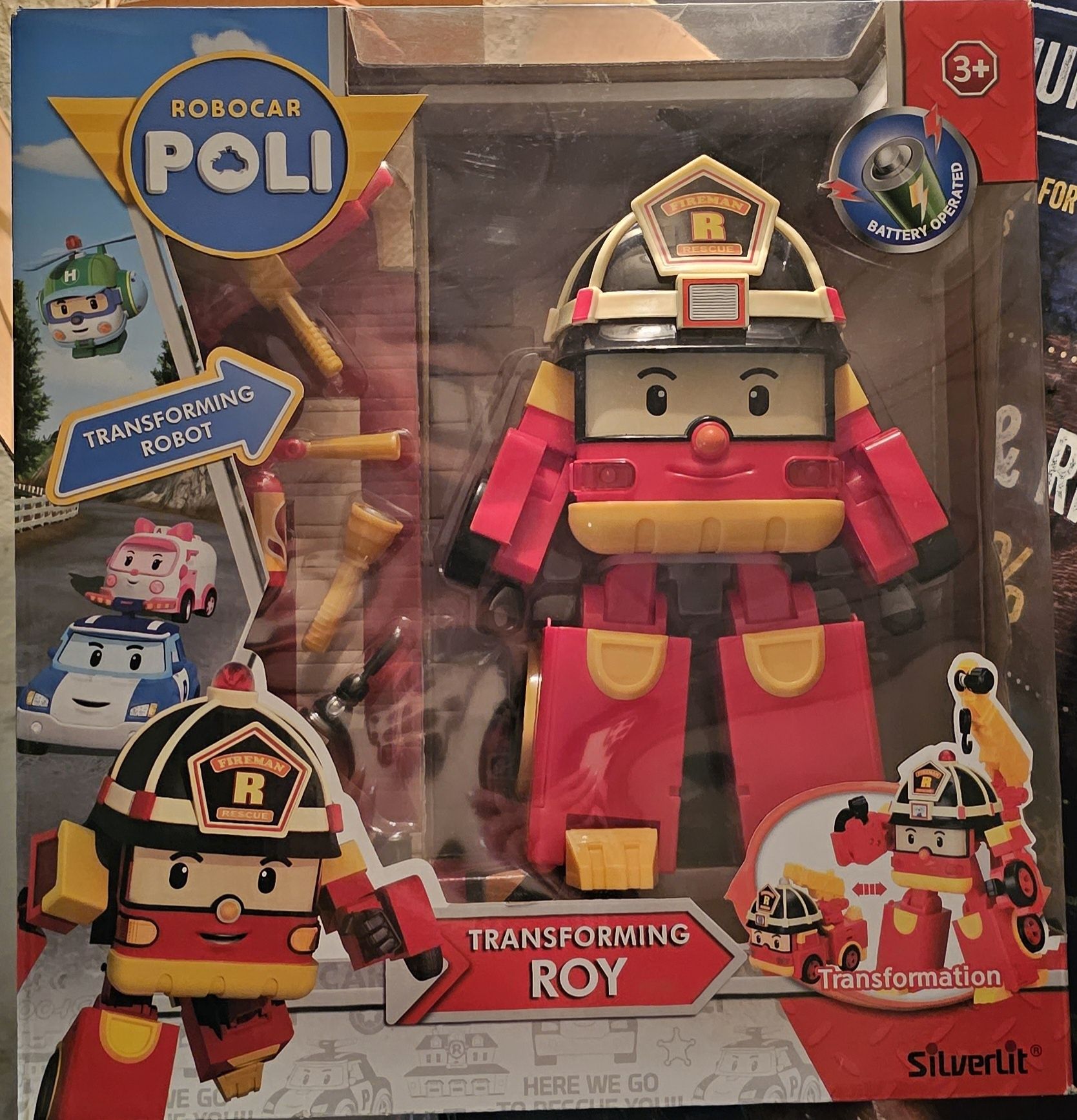 Robocar POLI transformujący robot ROY