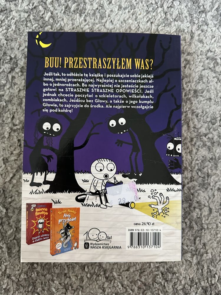 Rowley przedstawia. Strasznie straszne opowieści Jeff Kinney