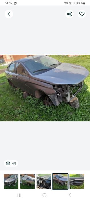 Розборка Лада Веста 45000 пробіг