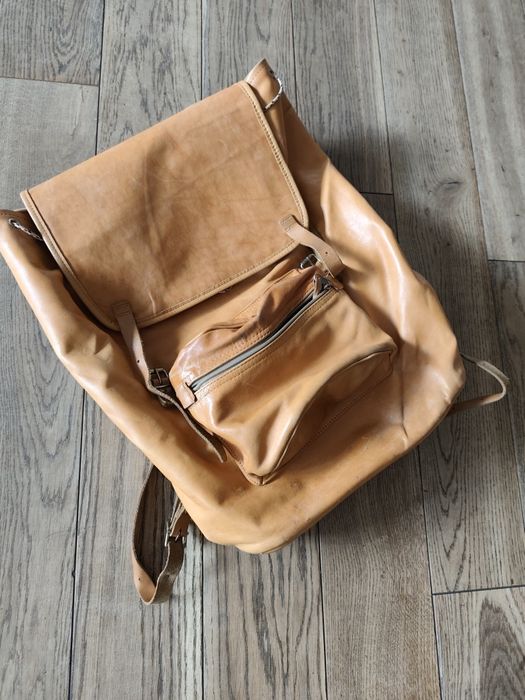 Plecak ze skóry naturalnej