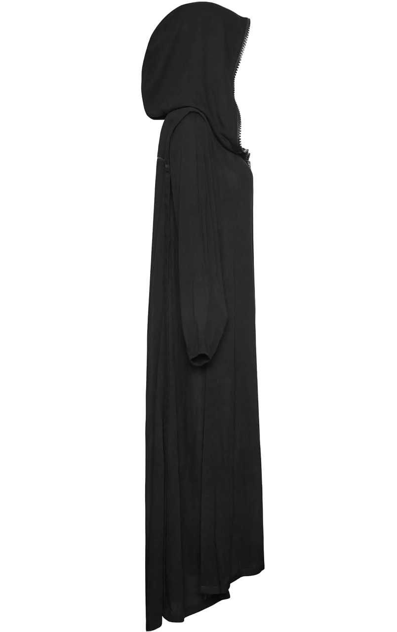 Długa bluza PUNK RAVE black nun killstar halloween witch restyle