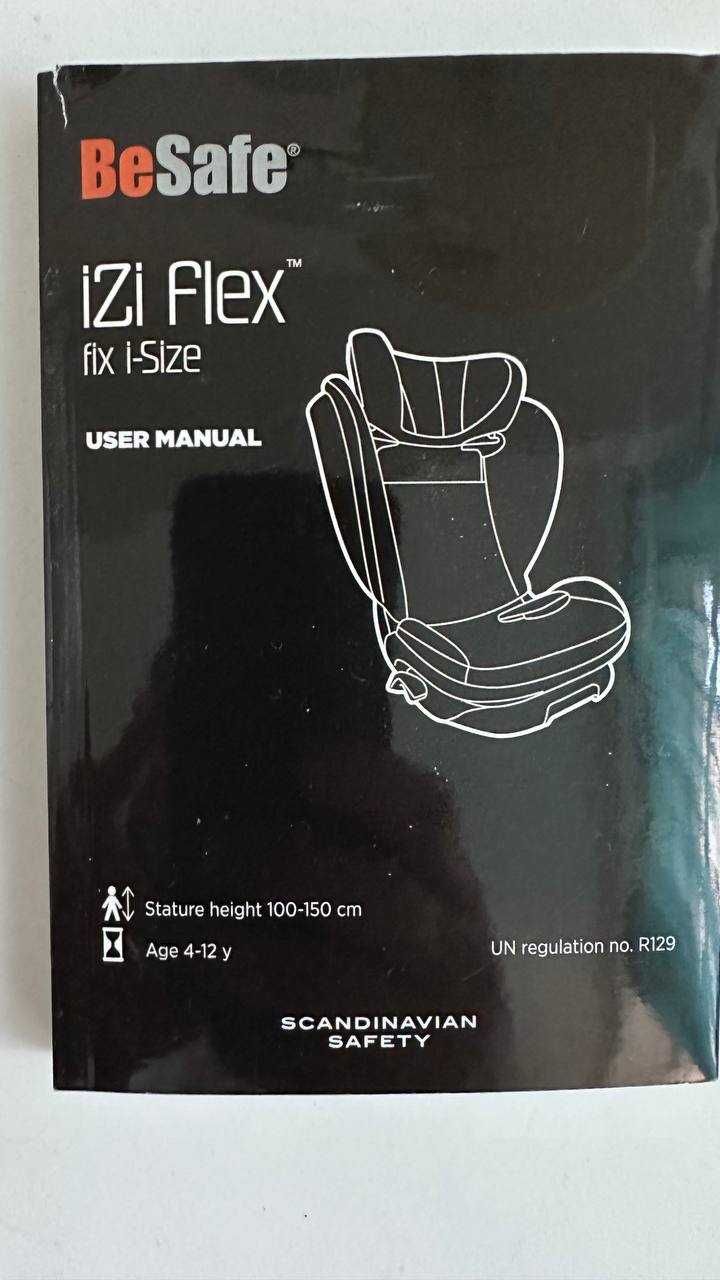 Продам дитяче автокрісло BeSaFe IZi Flex I-Size 4-12 років