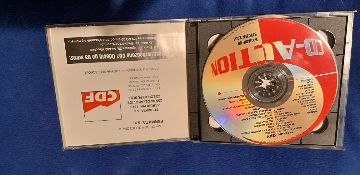 Płyty CD action styczeń 2001