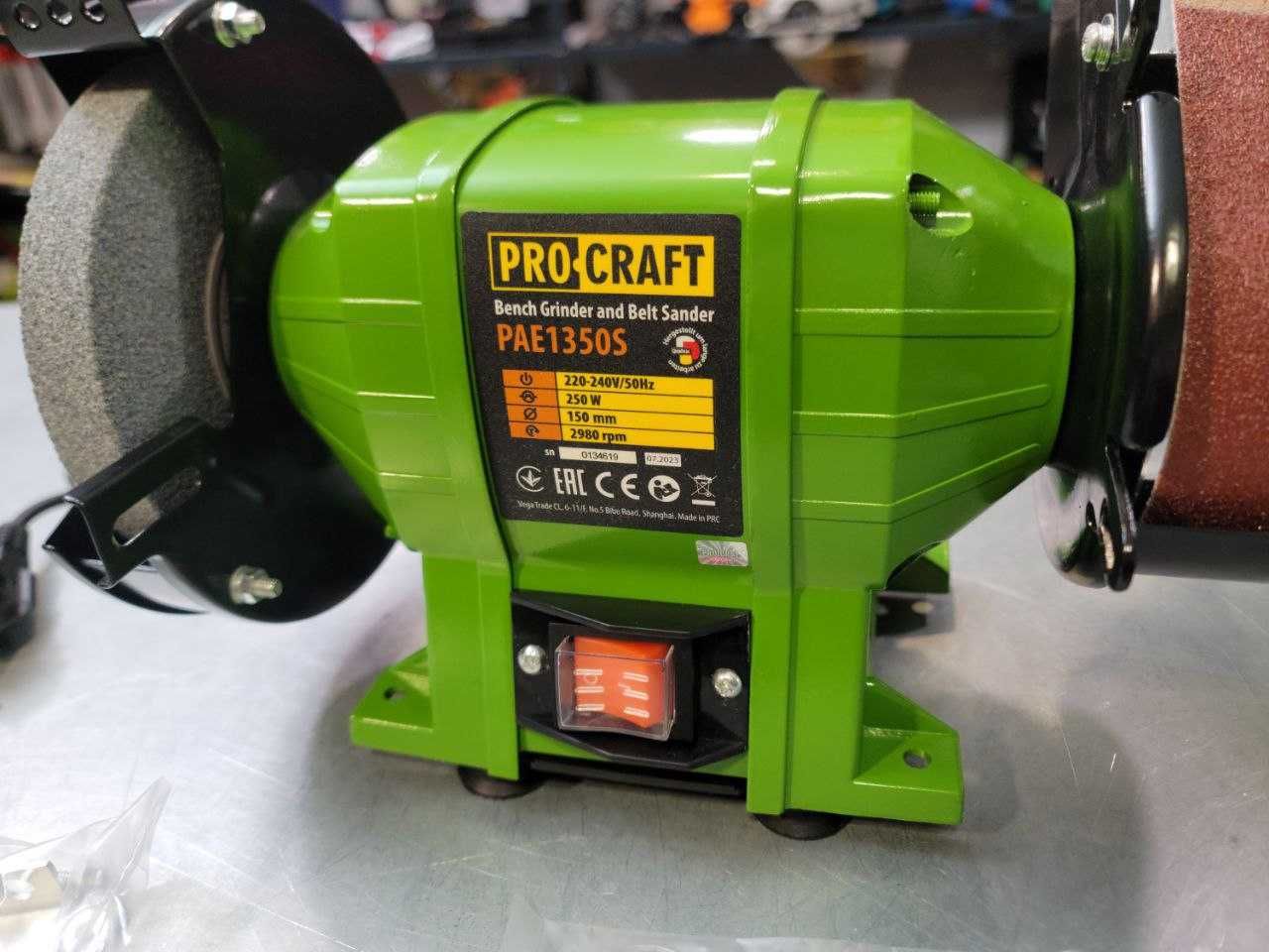 Станок точильный Гриндер ProCraft PAE1350S  Точило Гарантия 36мес