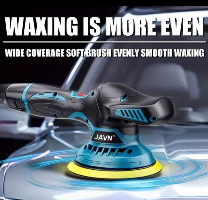 Ексцентрикова полірувальна машина з двома аккамуляторами нова