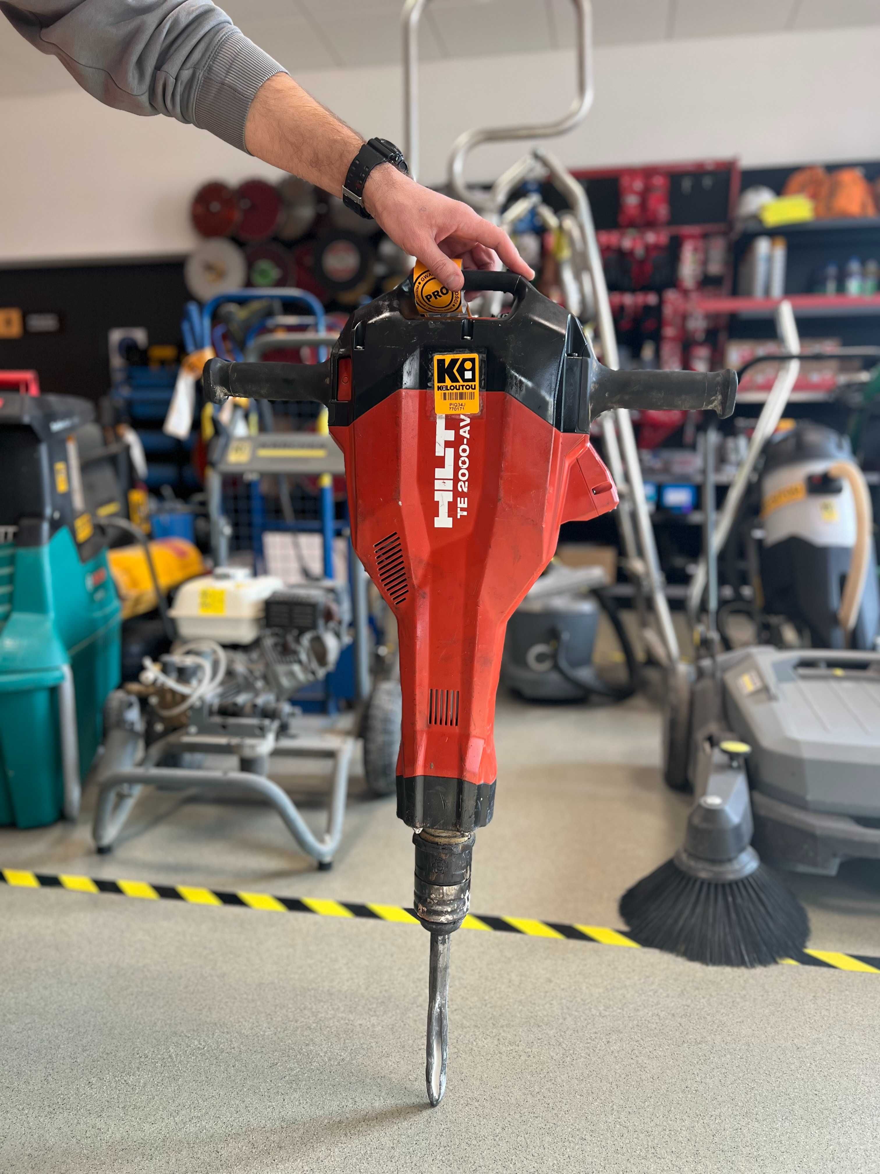 Młoty wyburzeniowe HILTI - wynajem od 60 zł brutto/doba
