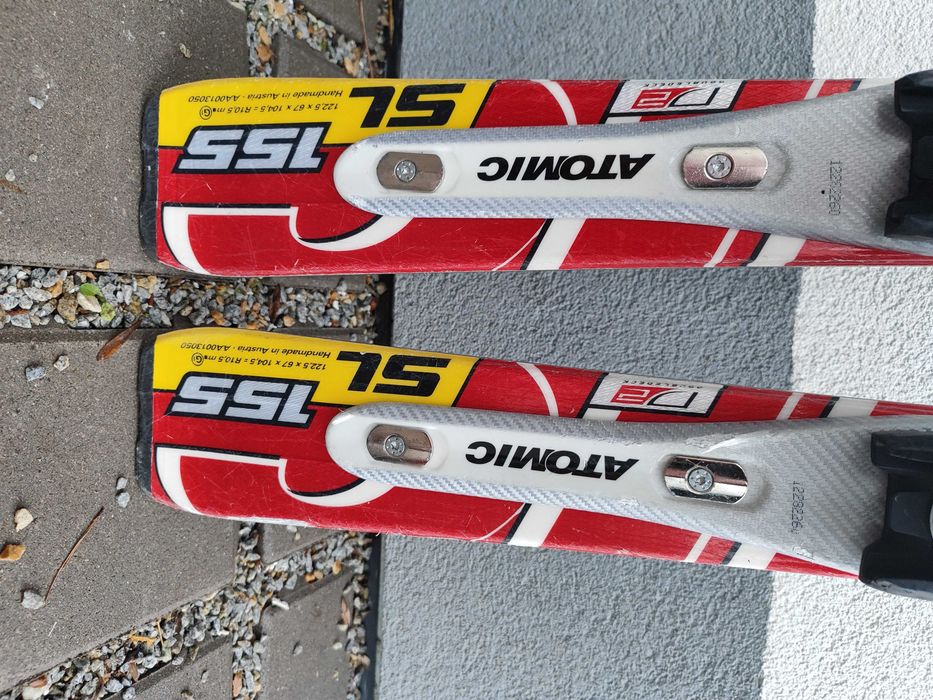 ATOMIC D2 RACE SL 155cm r10,5 sezon 2012