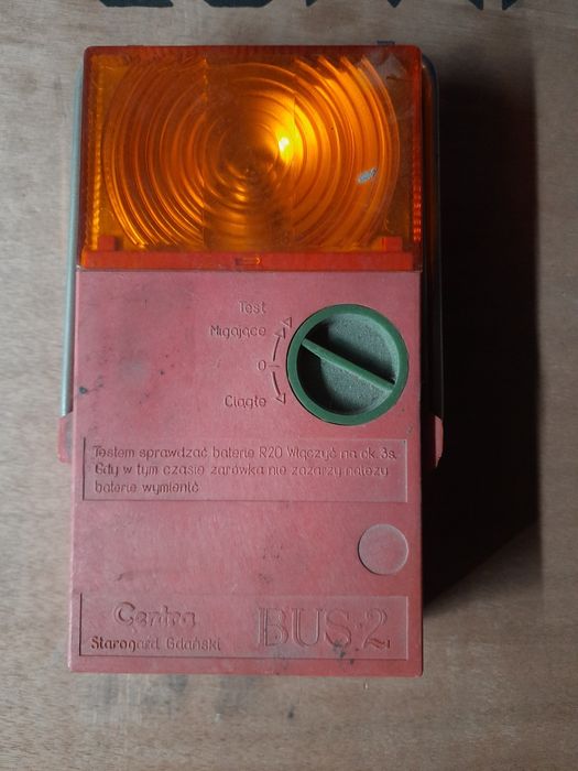 lampa sygnałową prl