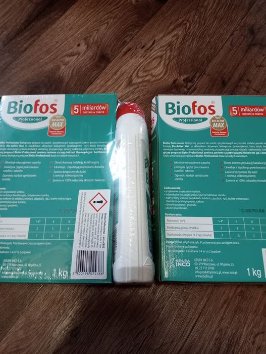 Biofos professional biologiczny preparat do szamb
