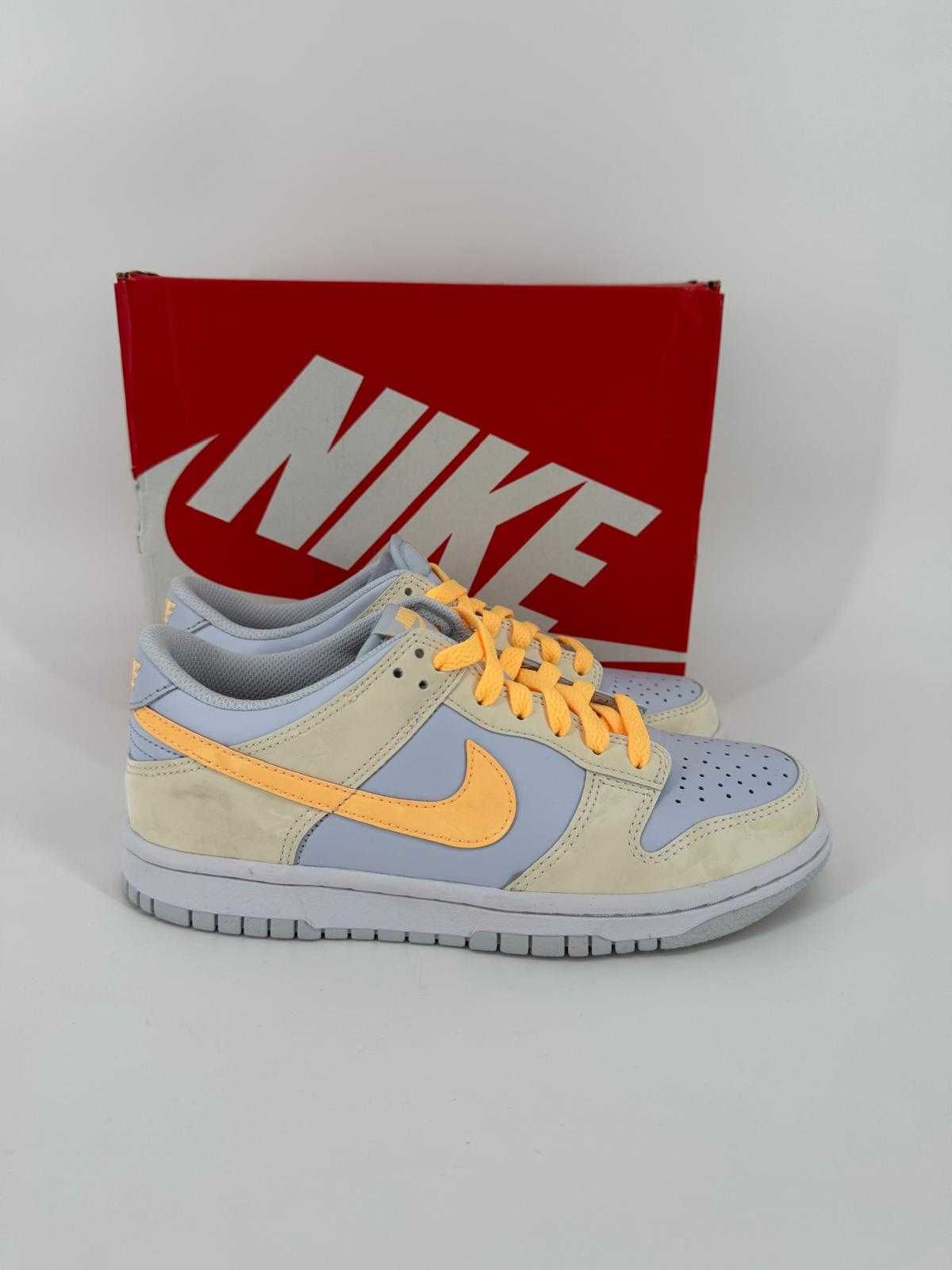 Nike sportswear dunk unisex sneakersy  kolorowe 37,5 mleczny