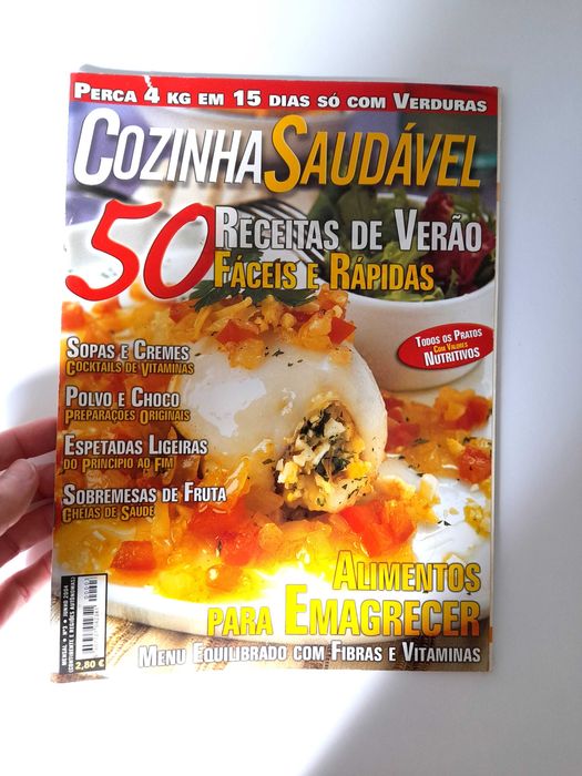 Revista Culinária da coleção Cozinha Saudável Número 3 2004