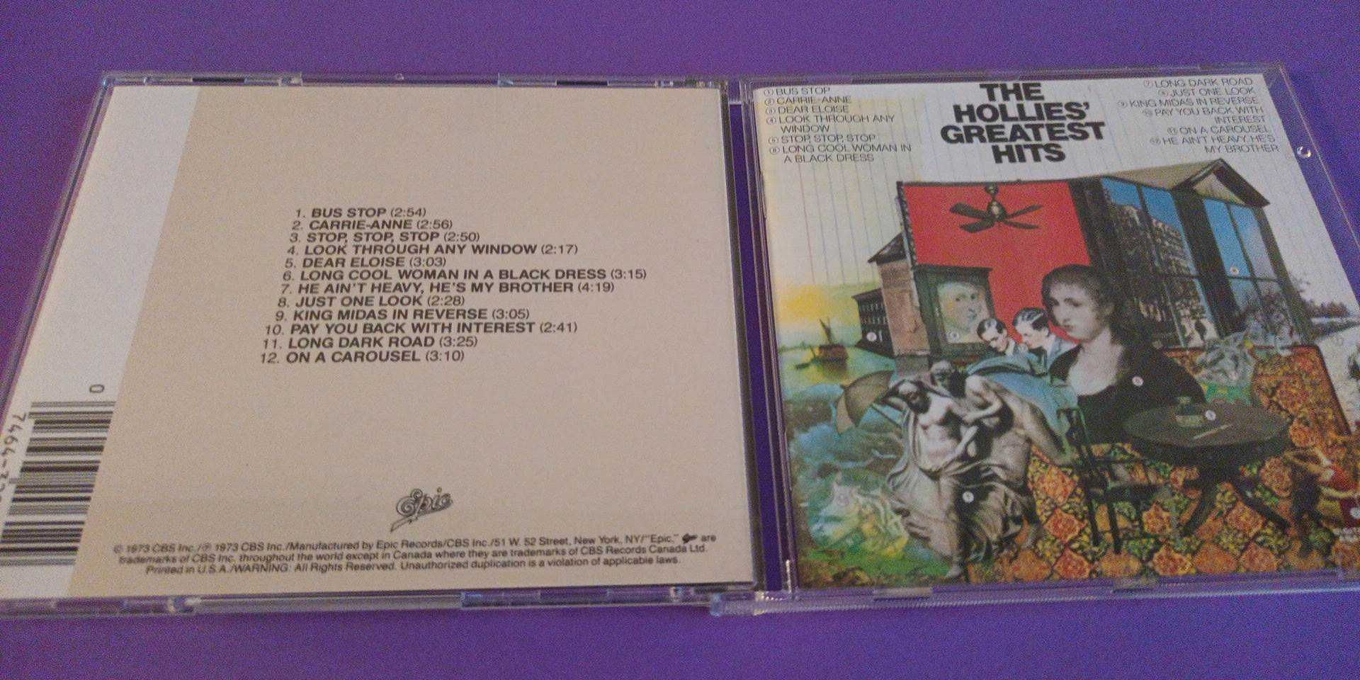 The Hollies – The Hollies' Greatest Hits , CD USA 1987