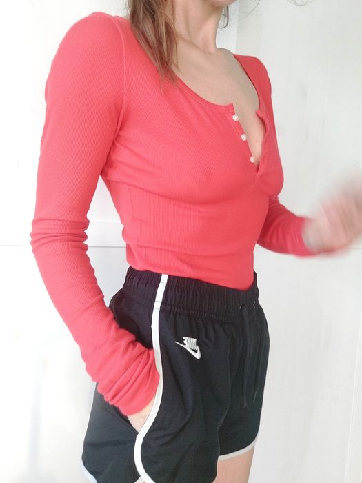 Bluzka prążek Hollister r.M