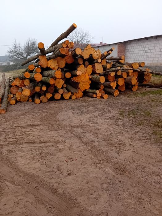 Drewno opałowe,  w wałkach sosna brzoza olcha