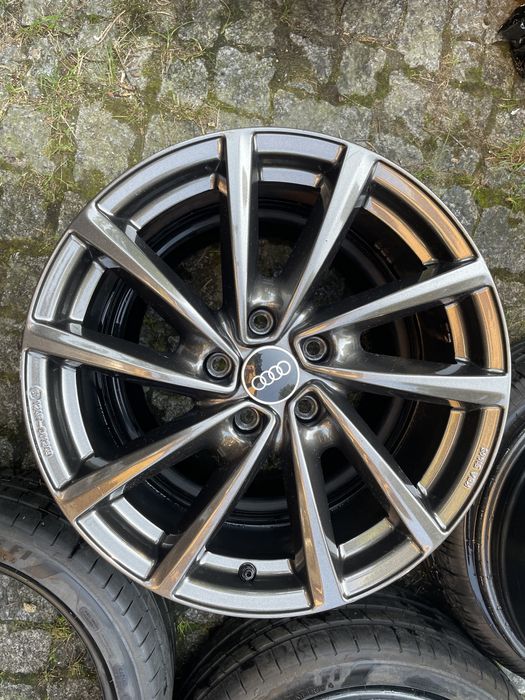 Felgi Aluminiowe BORBET 7x18 ET45 5x112 Audi Skoda Seat VW Jak nowe