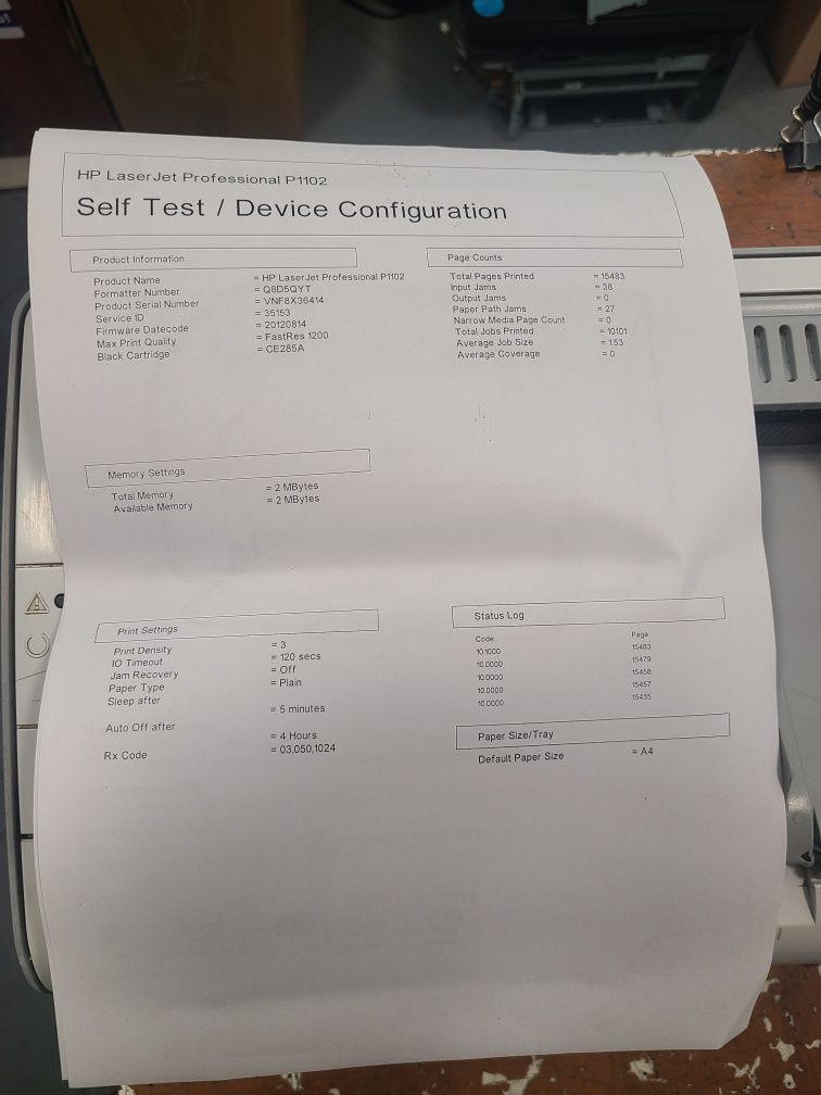 Принтер Лазерний Hp p1102 б/у