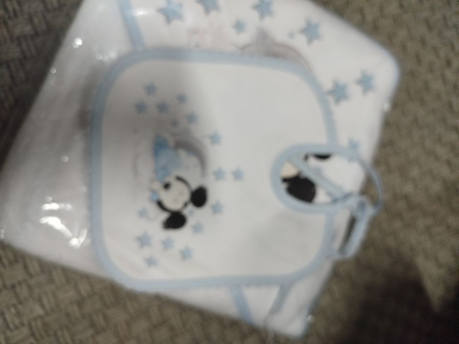 Toalha + frauda + babete