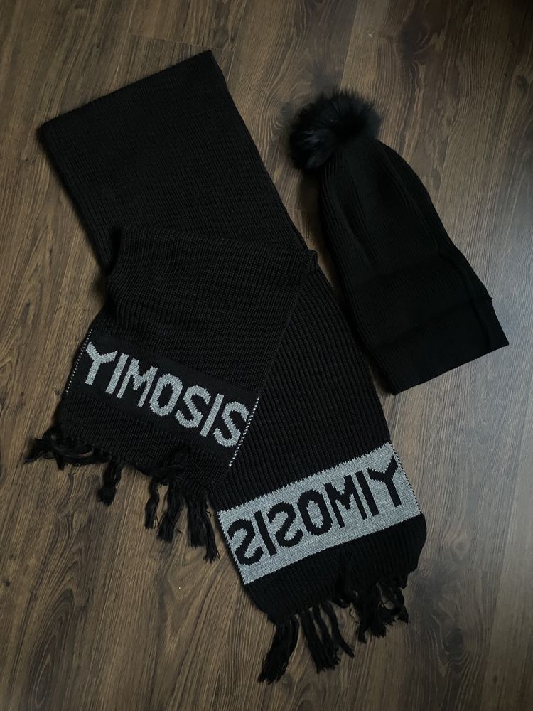 Yimosis Шапка с шарфом дуже теплі