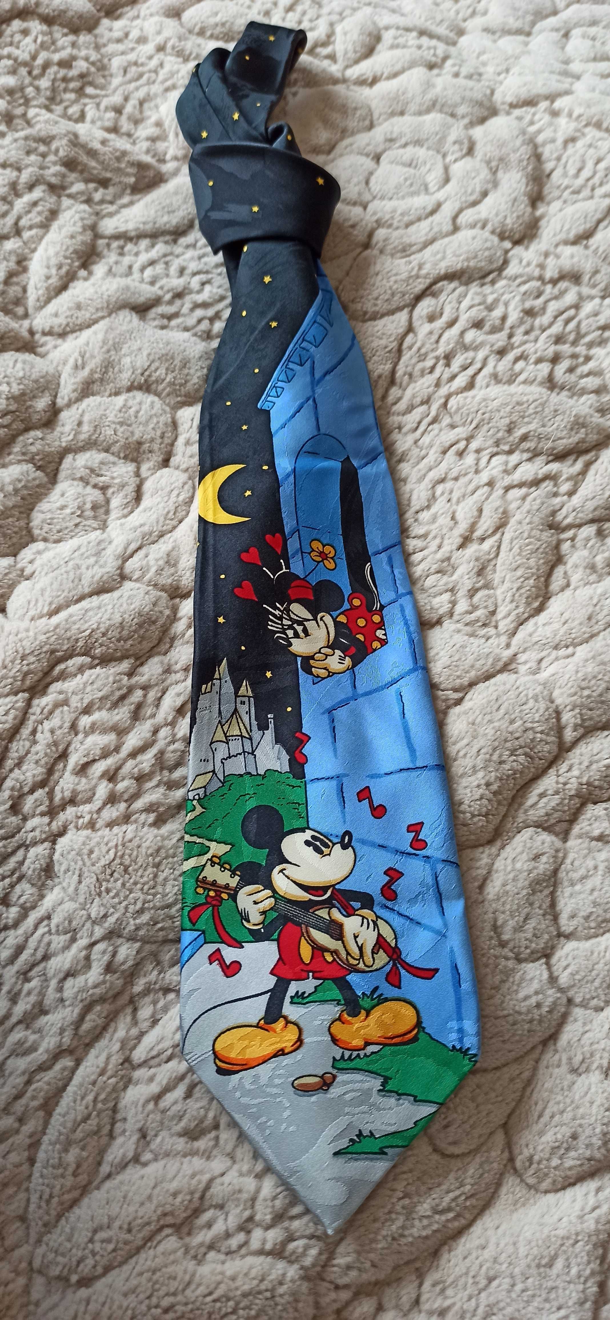 Krawat Disney - zakochana Myszka Miki