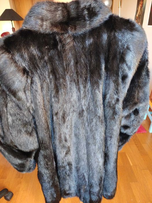 Casaco Vison Preto Impecável