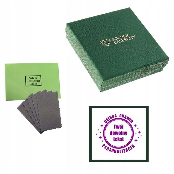 Złoty Łańcuszek I Medalik Pan Jezus Srebro Próba 925 Dla Chłopca Na Ch