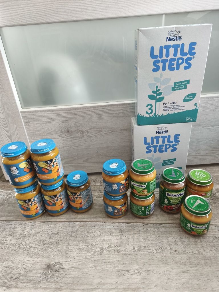 Nestle little steps 3 plus obiady