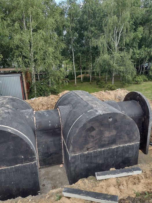 ziemianka ogrodowa piwnica betonowa 350cmx2 łączona B30W8 wentylacja