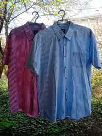 Две мужские рубашки Pierre Cardin с коротким рукавом.
