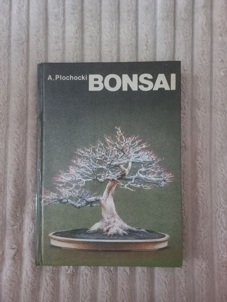 Książka Bonsai A. Płochocki prl vintage