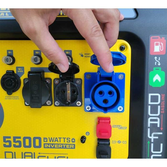 Гібридний інверторний генератор CHAMPION C5500iES нема, звемарт. В пп