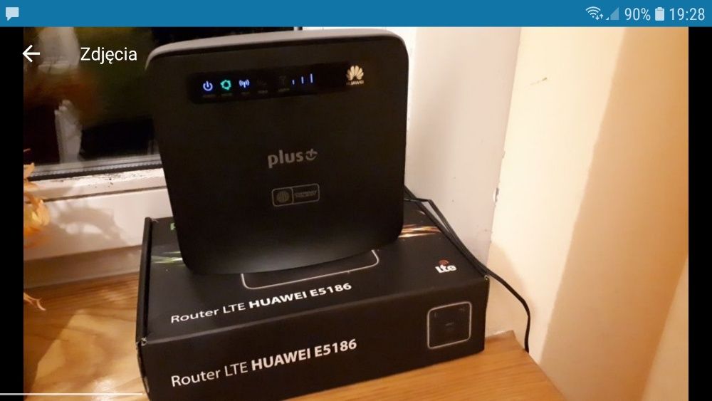 Router LTE Huawei E5186 - prędkość pobierania: 300Mb - kat.