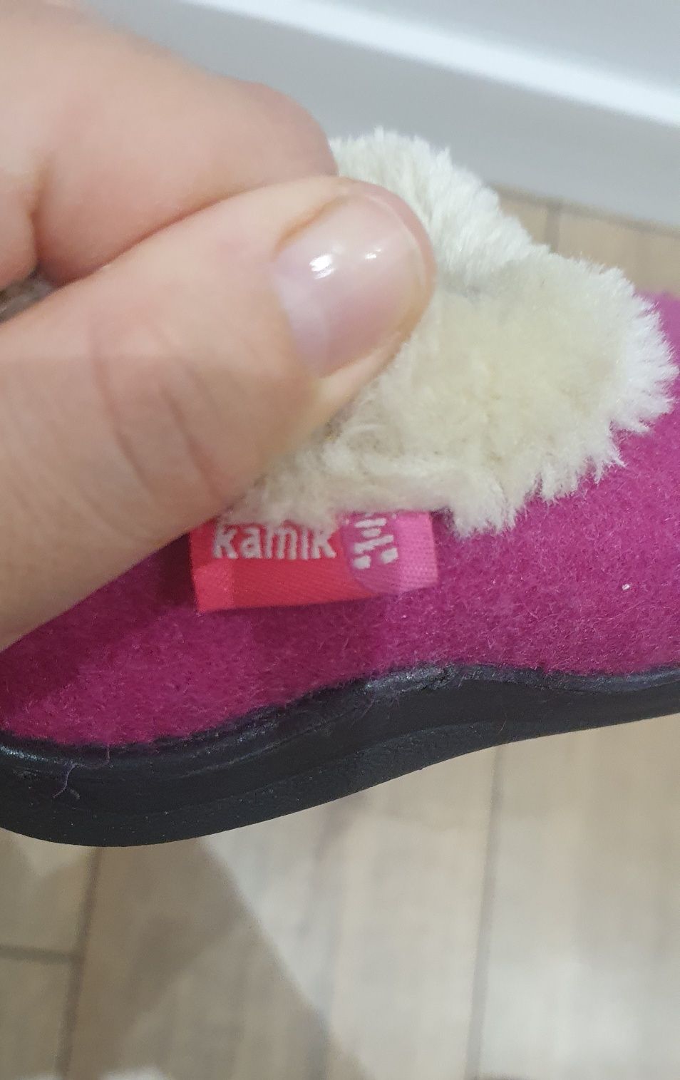 Kapcie filcowe zimowe wciągane 26