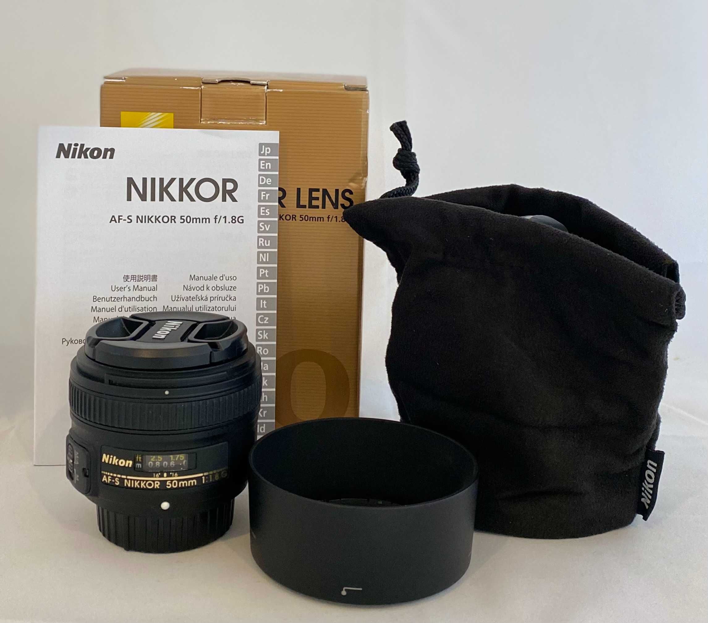 Set Nikon Lens & Flash