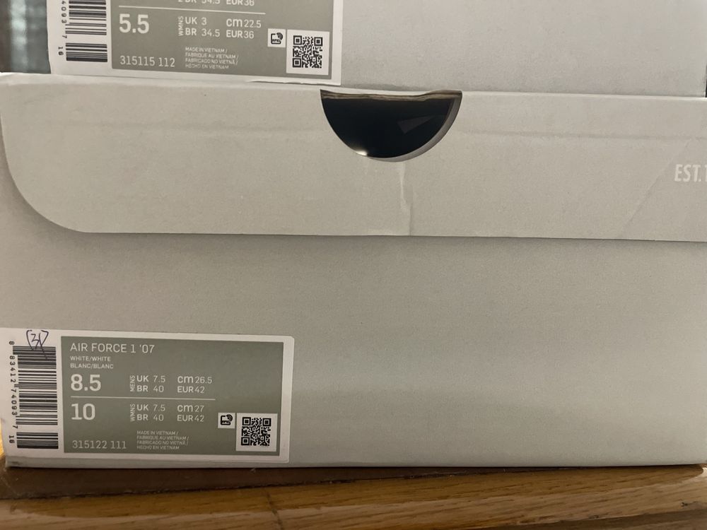 AirForce 1 tamanho 42 NOVAS originais