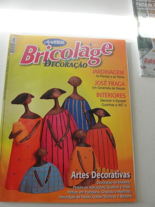 Revistas de Bricolage e decoraçao
