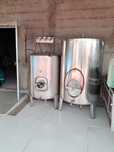 Cubas de inox esmagador atomizador etc.