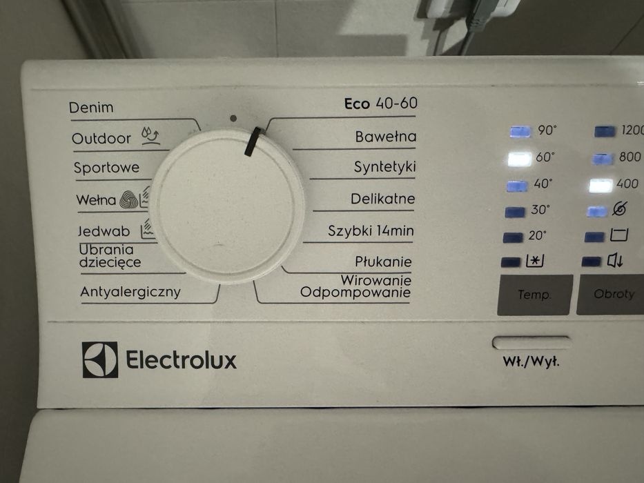 Pralka Electrolux perfecare 600