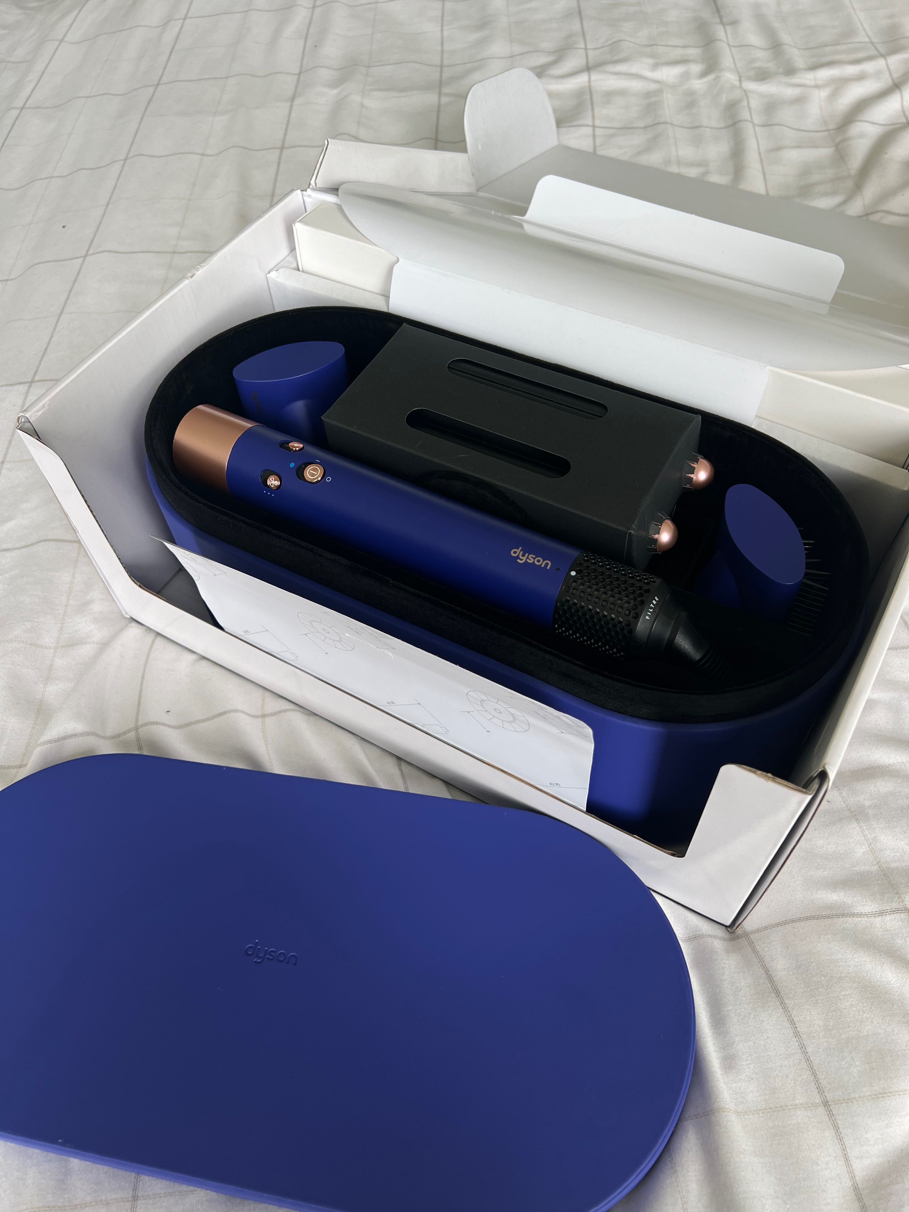 НОВ , з чек ,оригинал Дайсон стайлер,Dyson styler hs05 Vinca Blue Long