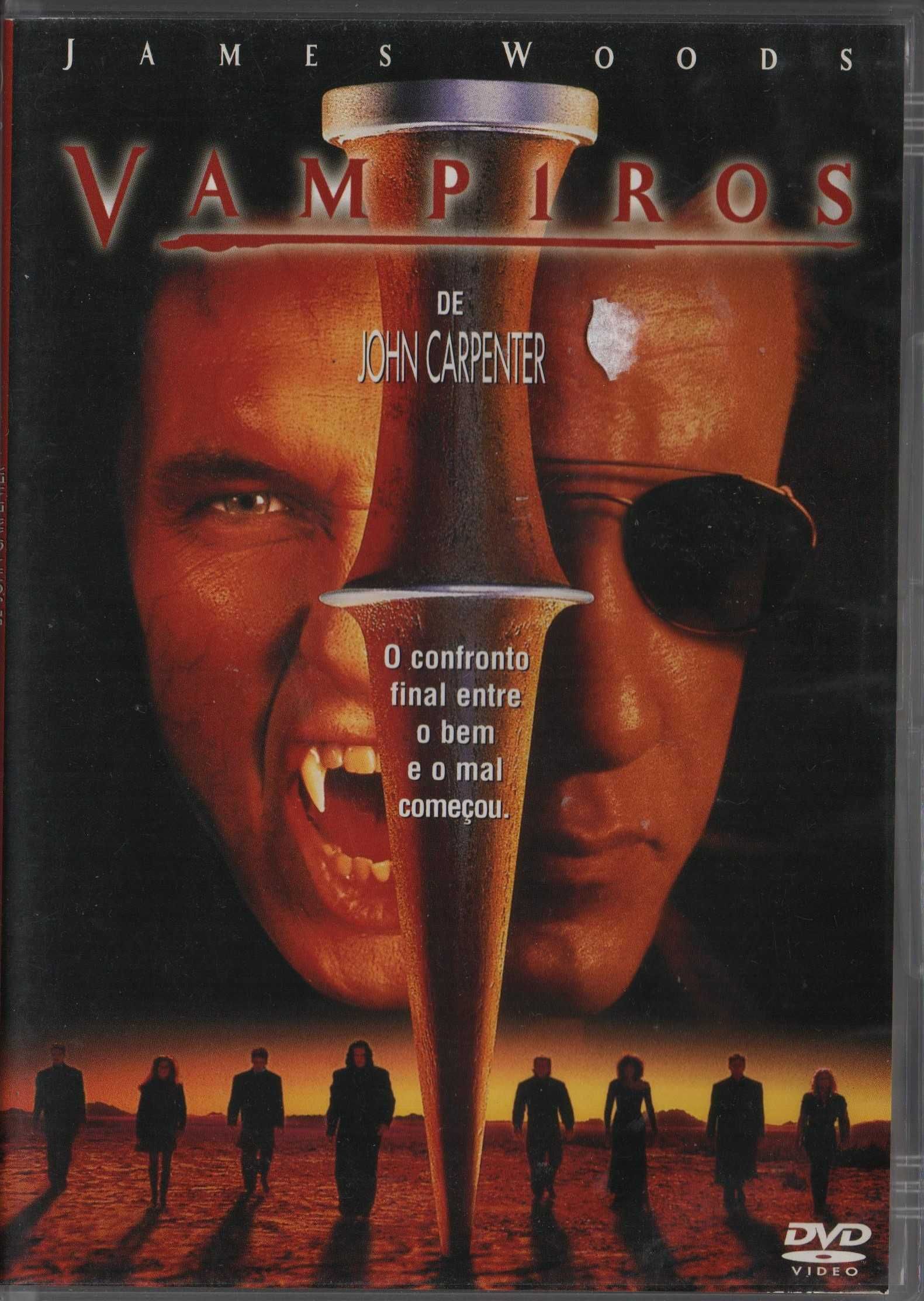 Dvd Vampiros - terror - John Carpenter - James Woods - extras
