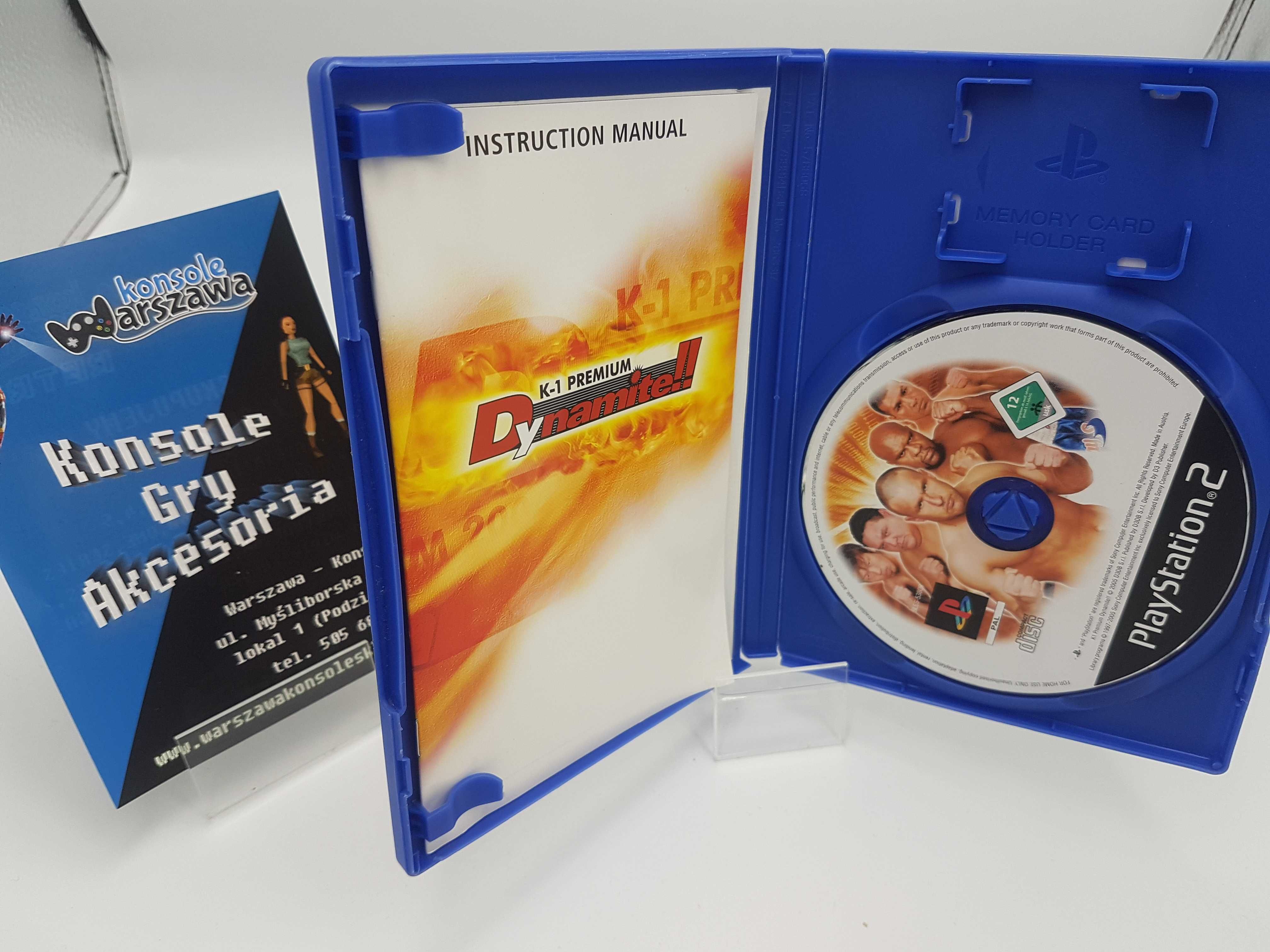 K-1 PREMIUM DYNAMITE!! PS2 Sklep/Wysyłka/Wymiana