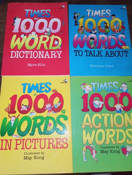 Colecção Livros Inglês "Times 1000 Word(s)" Vintage