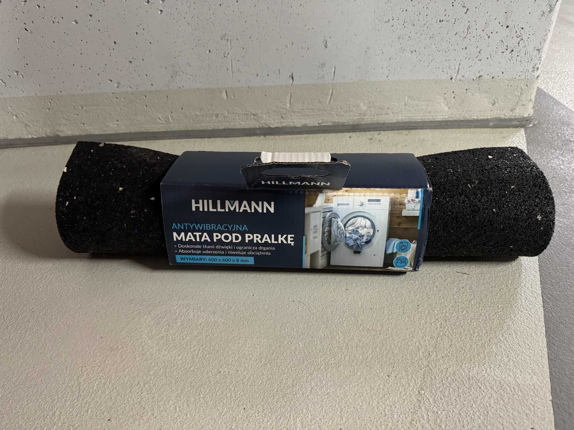 Mata antywibracyjna pod pralkę Hillman 600x600x8 mm