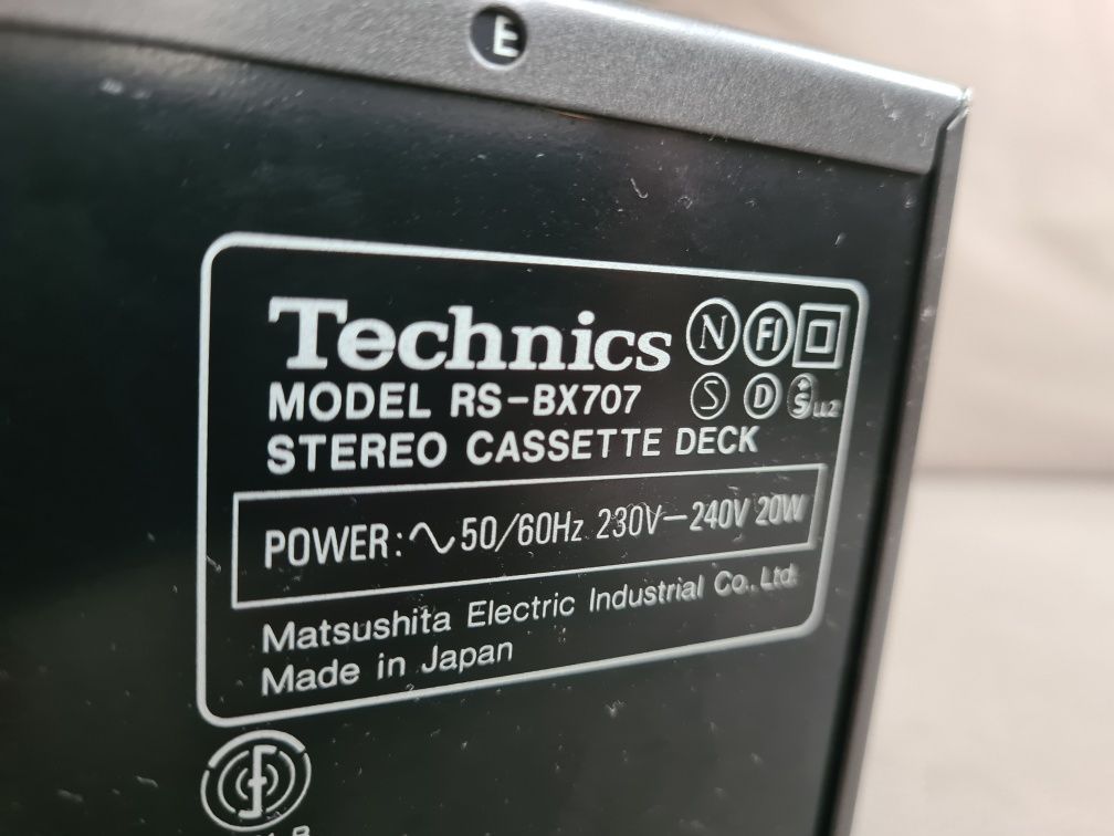 Deck magnetofon Technics rs bx 707