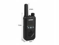Krótkofalówki walkie talkie baofeng bf-t17 radiotelefon zestaw latarka