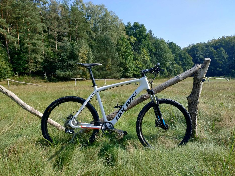 Rower UPLAND Karbon Nowy Rock shox amortyzator powietrzny