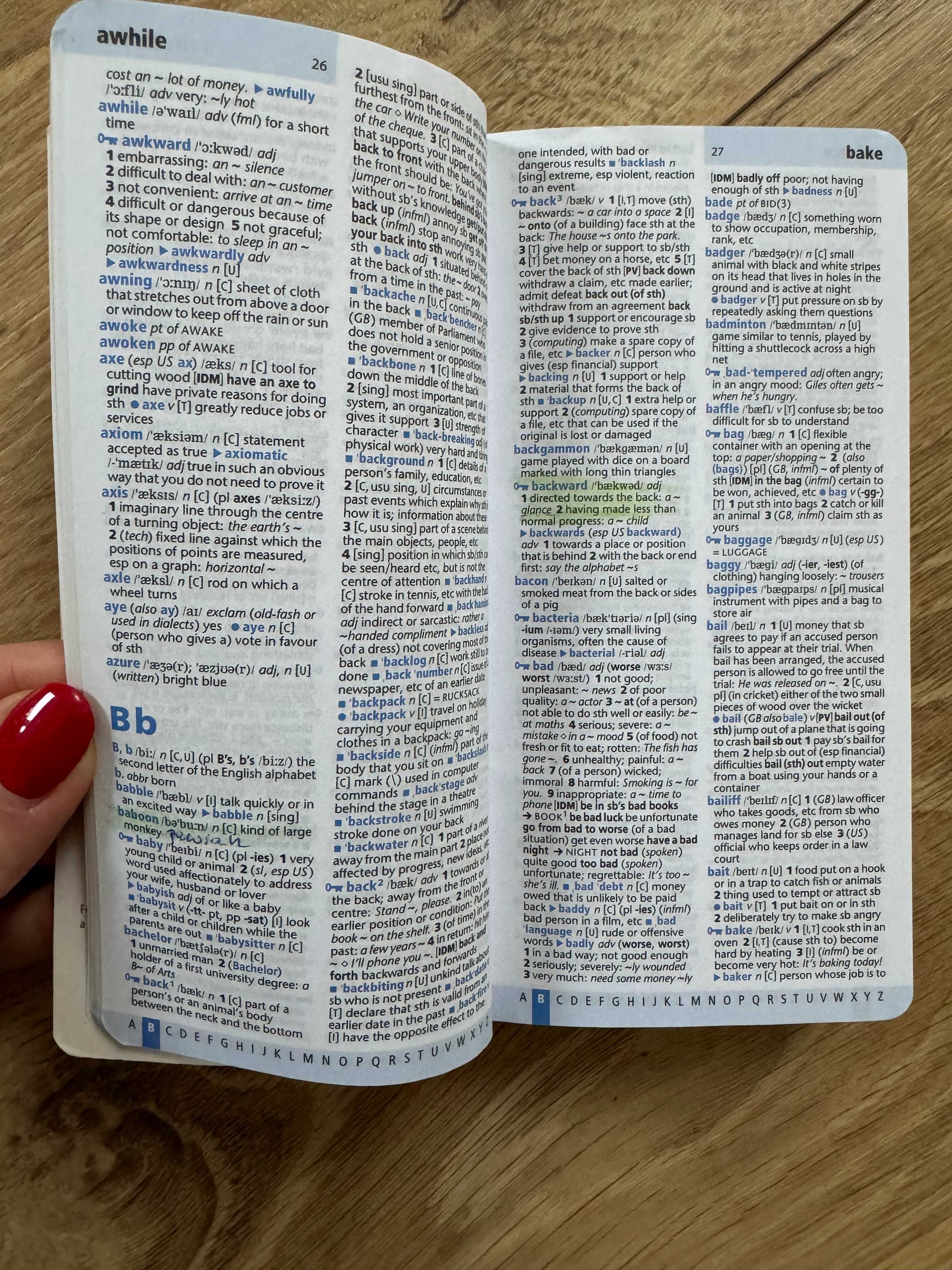 Podręczny Słownik oxford learner's pocket. Polecam