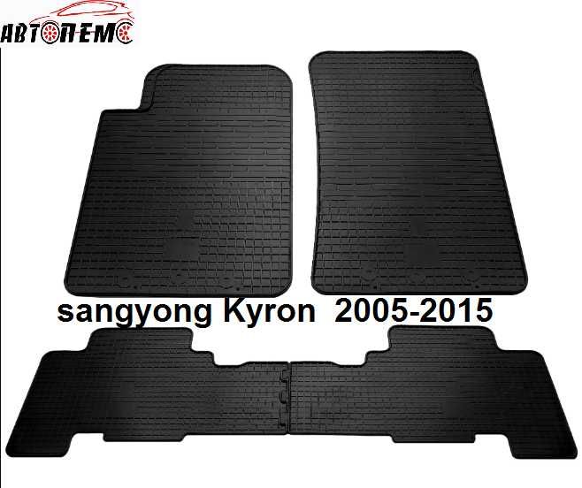 Коврики салона Ssang Yong Санг Йонг Kyron Кайрон Stavic Ставик Tivoli