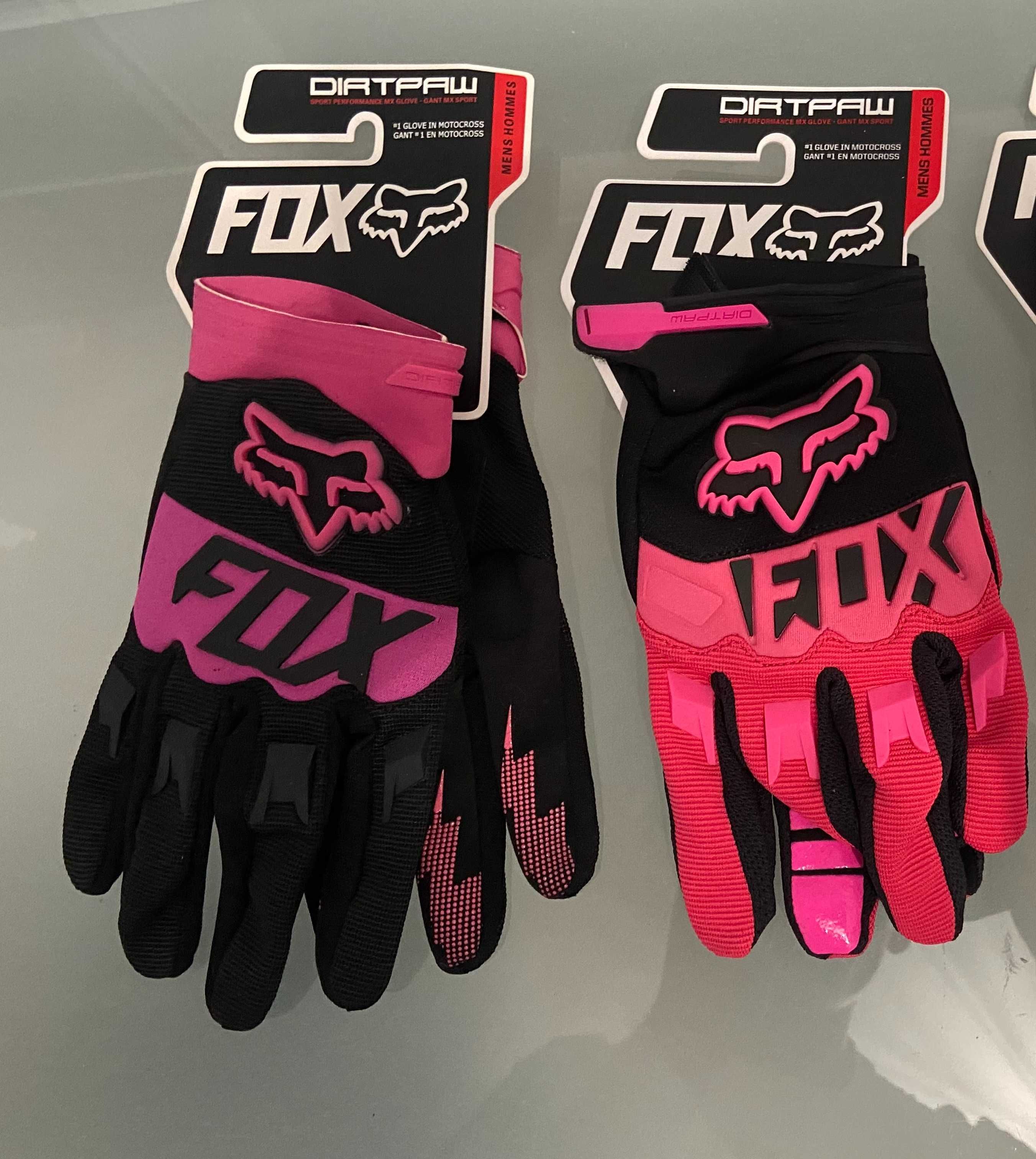 Rękawiczki FOX MX Dirtpaw Pink (cross,quad,enduro,mtb,dh)
