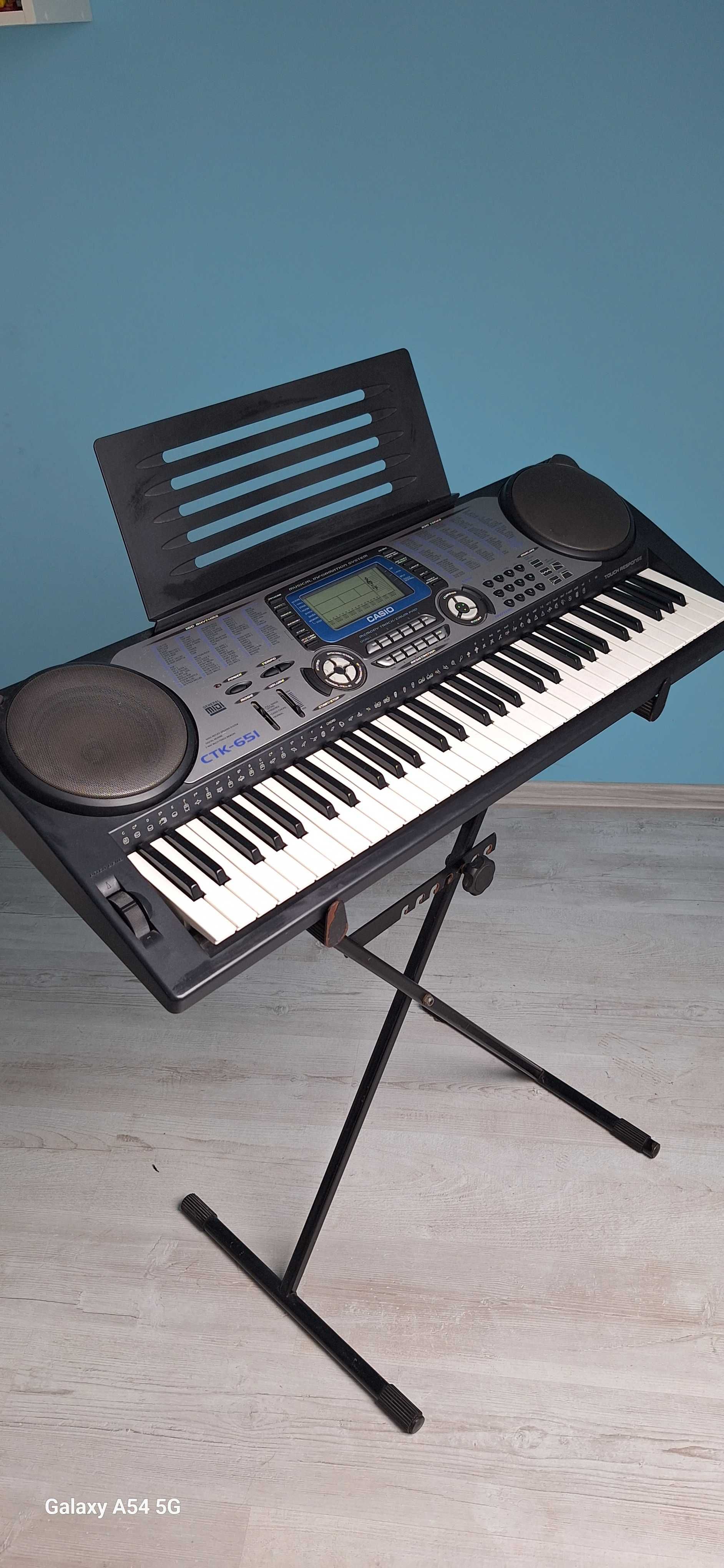 organy casio CTK 651