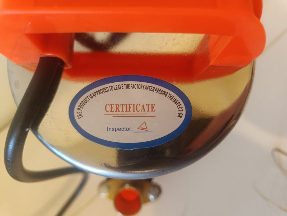 Pompa wodna zanurzeniowa do akumulatora 3000 l/h 180W 24V 2.1m nurek